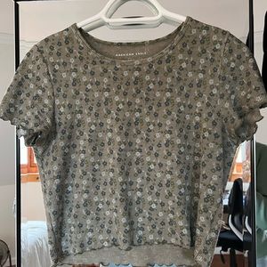 American Eagle Baby Doll Tee